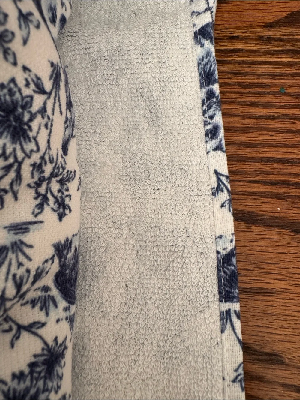 The Farmhouse by Rachel Ashwell Dog Toile Kitchen Towels Set/2 Bamboo Cotton NWT
